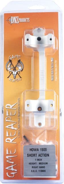 DNZ DNZ Game Reaper Howa 1500 Short Action 1" Medium Aluminum Precisioned 1-Piece Scope Tube, Black - 11300 - view 1