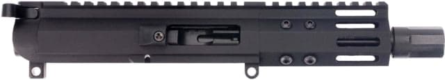 Foxtrot Mike Products FM Products Mike-9 9mm Luger 5inch Upper Receiver 1-10 Twist 1/2x36 Threads Type III Hardcoat Anodized Black - view 1