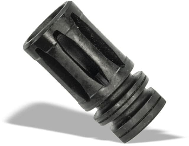 Kak Industry KAK A2 Birdcage Flash Hider 556NATO 1/2X28 Fits AR-15 Phosphate Finish Black