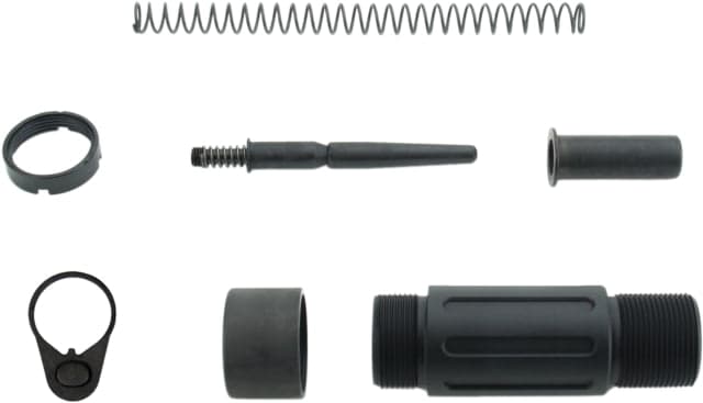 TacFire Tacfire Short Buffer Tube System for AR-Style Pistols - Black, Compact Comfort - MAR139-C - view 1