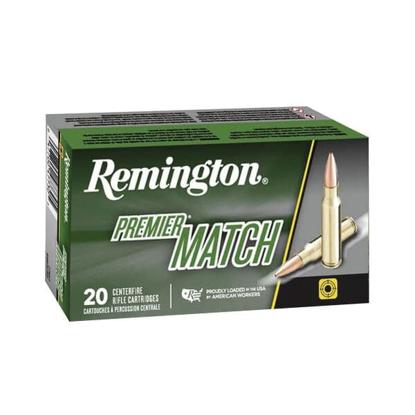 Remington Premier Match 6mm Creedmoor 107 gr Ammo SMBTHP - 20rds - 20001