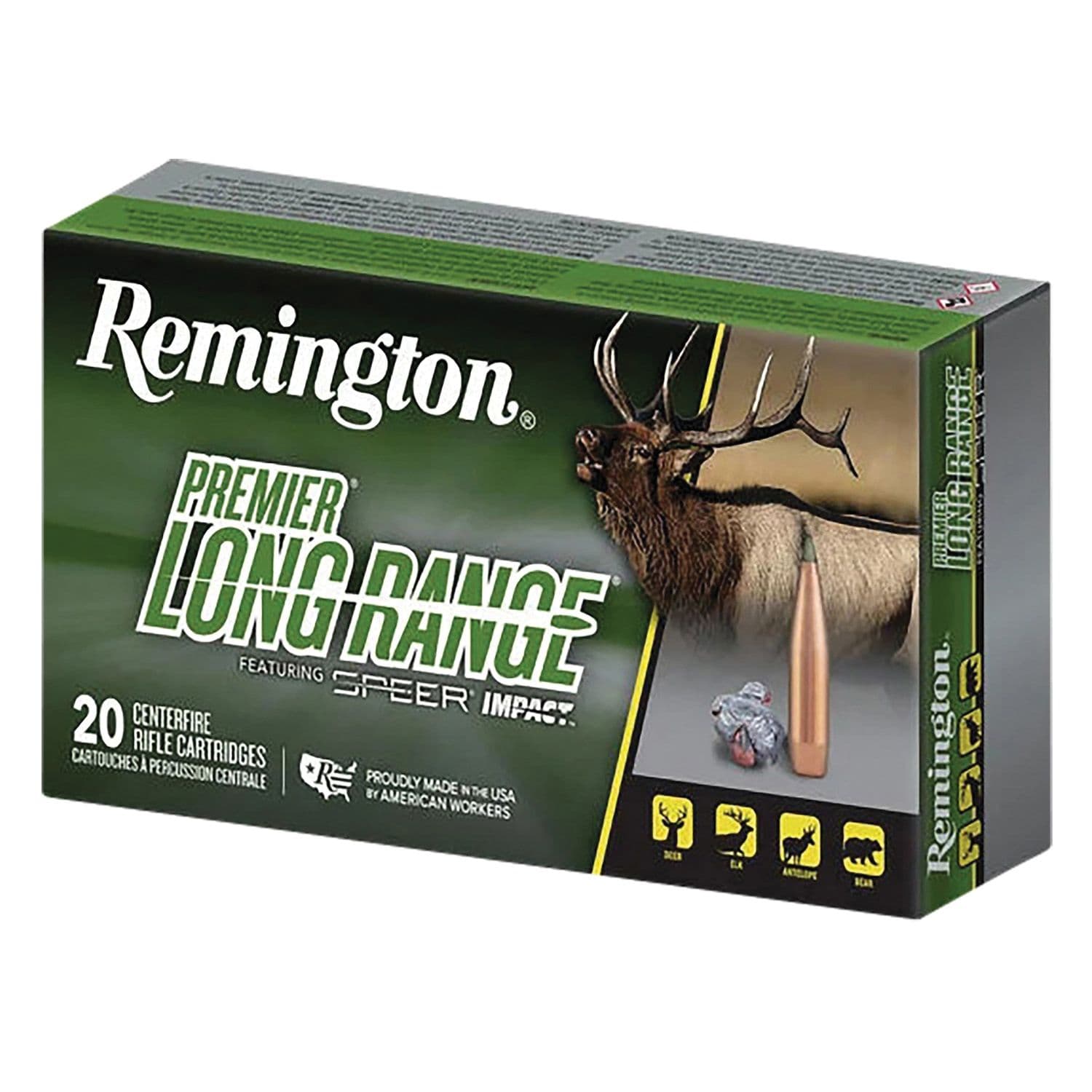 Remington Premier Long Range 6mm Creedmoor 109 gr Ammo Speer Impact - 20rds - R21340