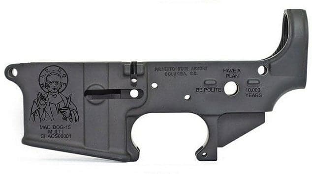Palmetto State Armory PSA "MAD DOG" AR-15 Stripped Lower Receiver