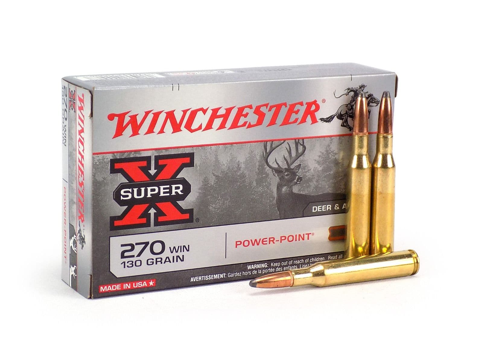 Winchester Super-X 270 Win 130 Grain PP (Case)