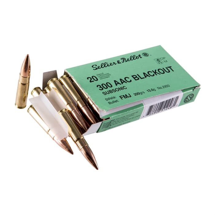 Tactical 300 AAC Blackout 200gr Subsonic FMJ 1,000/Case