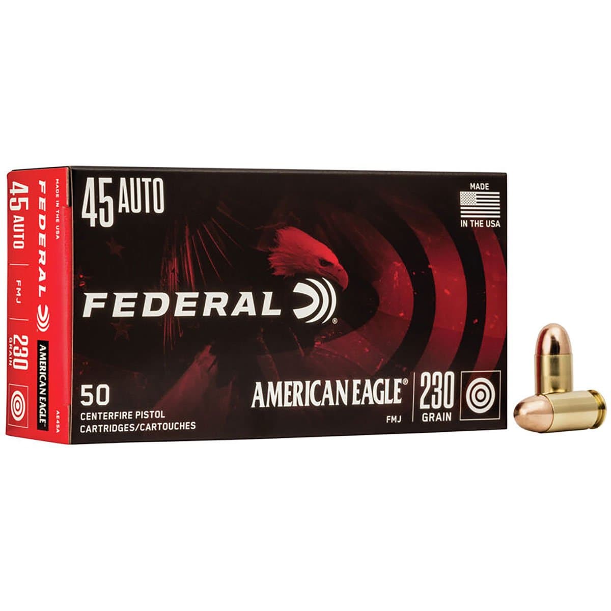 45 ACP 230gr Full Metal Jacket 1,000/Case