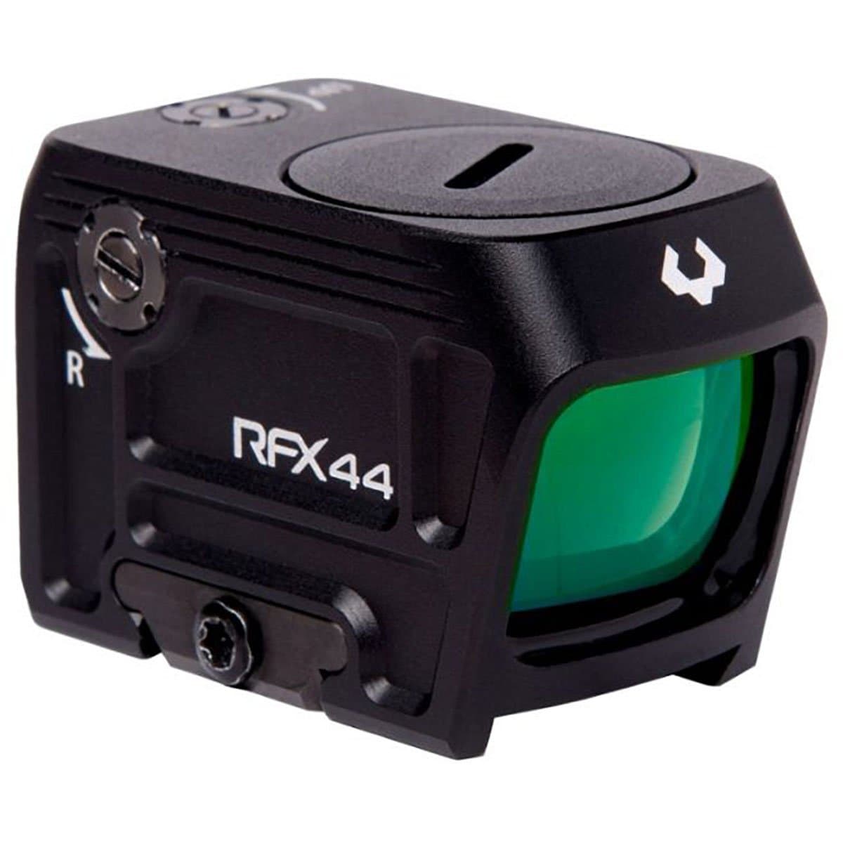 Viridian RFX44 Green-Dot Reflex Sight 1x21mmx16.50mm - 5 MOA Dot Compact Green-Dot Sight for Tactical Use - 981-0107