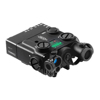 Steiner Optics DBAL-A3 Dual Beam Aiming Laser with IR LED Illuminator - Black