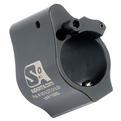 Superlative Arms Llc Ar-15 Adjustable Gas Block .625" Solid Melonite