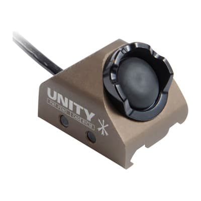 Unity Tactical Unity Tactical Rail Mount Hot Button with 7" Cable - Surefire - FDE - view 1