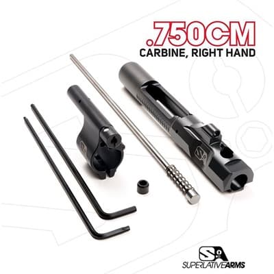 Superlative Arms Superlative Arms Llc Ar-15 Adjustable Gas Block .750" Clamp on Melonite - view 3