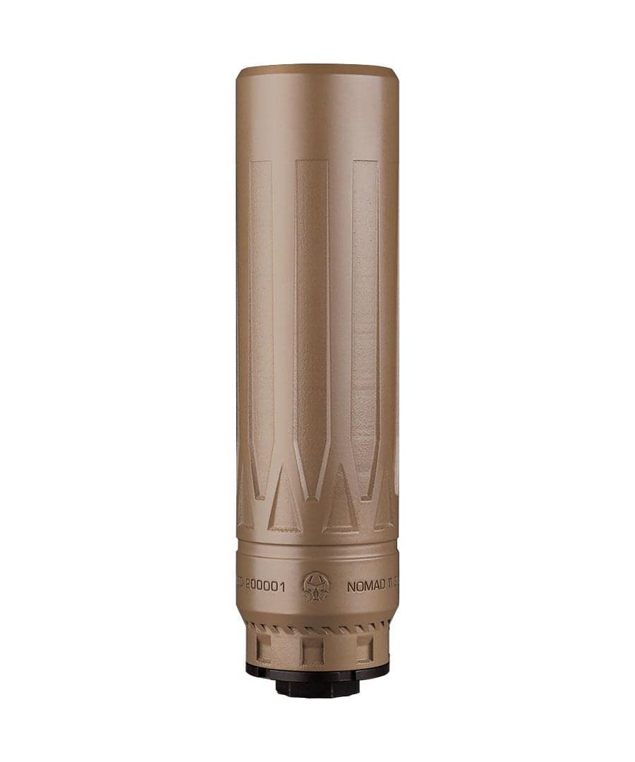Dead Air Nomad Ti XC Direct Thread Rifle Suppressor - FDE