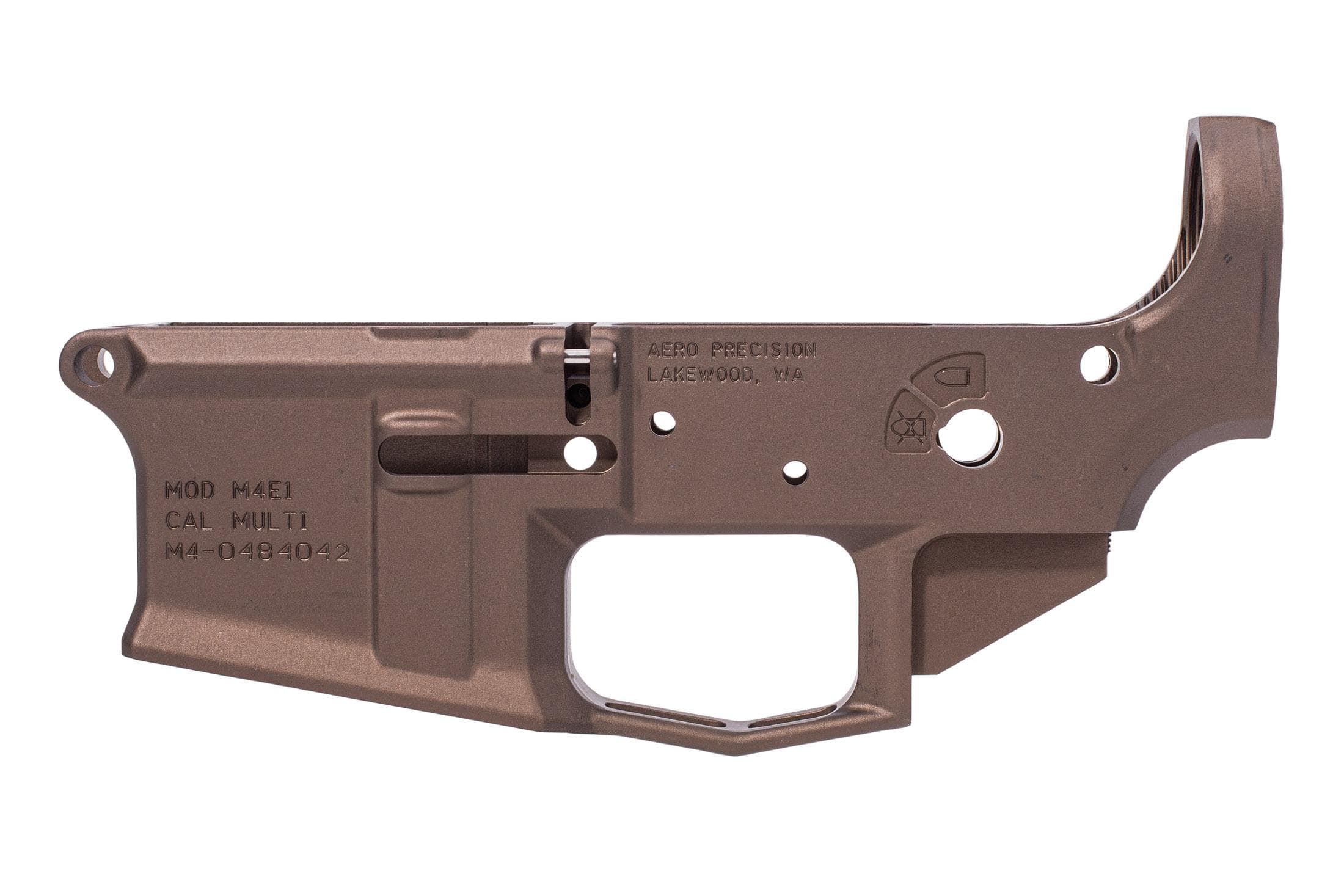 Aero Precision Aero Precision M4E1 Stripped Lower Receiver - Kodiak Brown Anodized - view 4