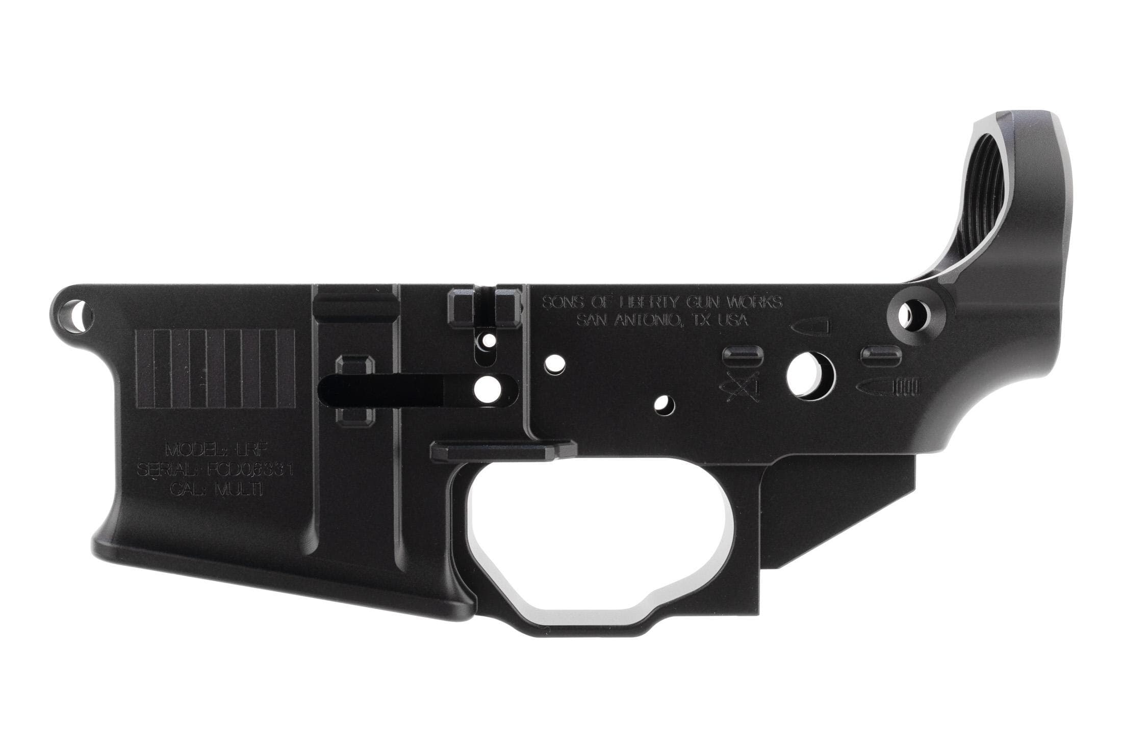 Sons of Liberty Gun Works Sons of Liberty Gun Works Forward Controls Design Billet Lower Receiver - view 4