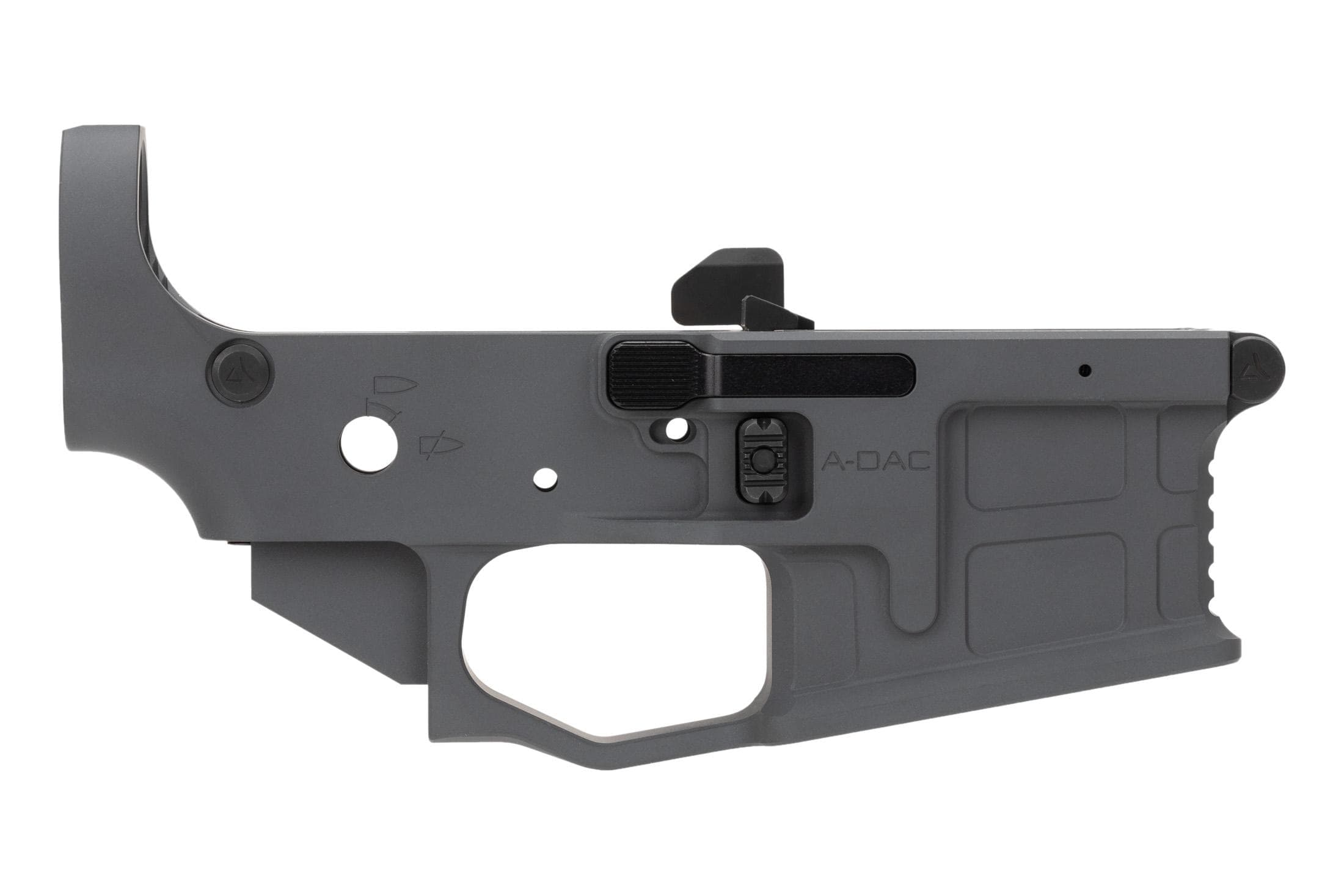 Radian Weapons Radian Weapons ADAC-15 Stripped Lower Receiver - Gray, .223 Remington/5.56x45mm, Premium Quality for Reliable and Accurate AR Builds - R0388 - view 1