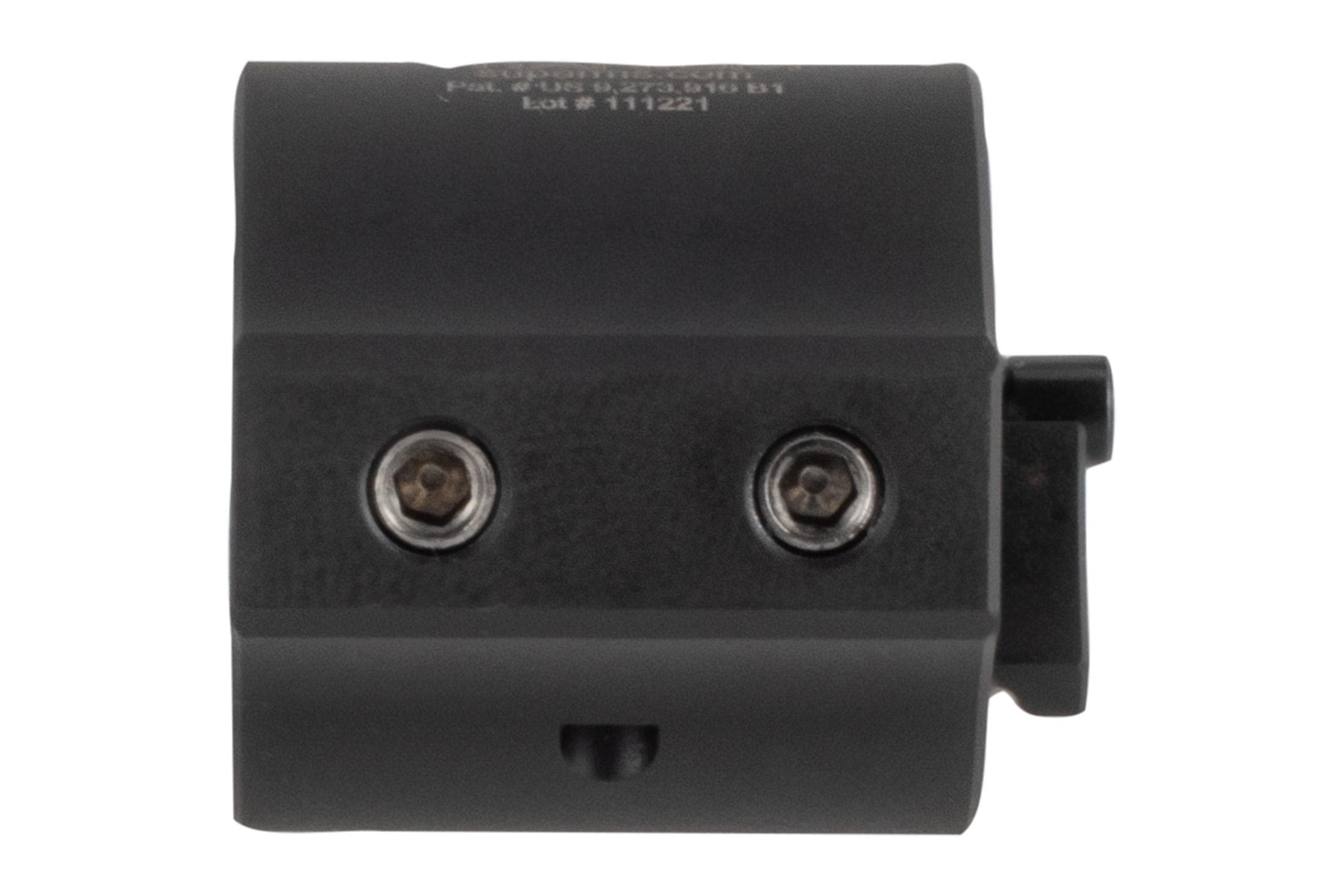 Superlative Arms Superlative Arms Bleed Off Adjustable Gas Block Set Screw .875" - Titanium - Dlc Dark Finish - view 2