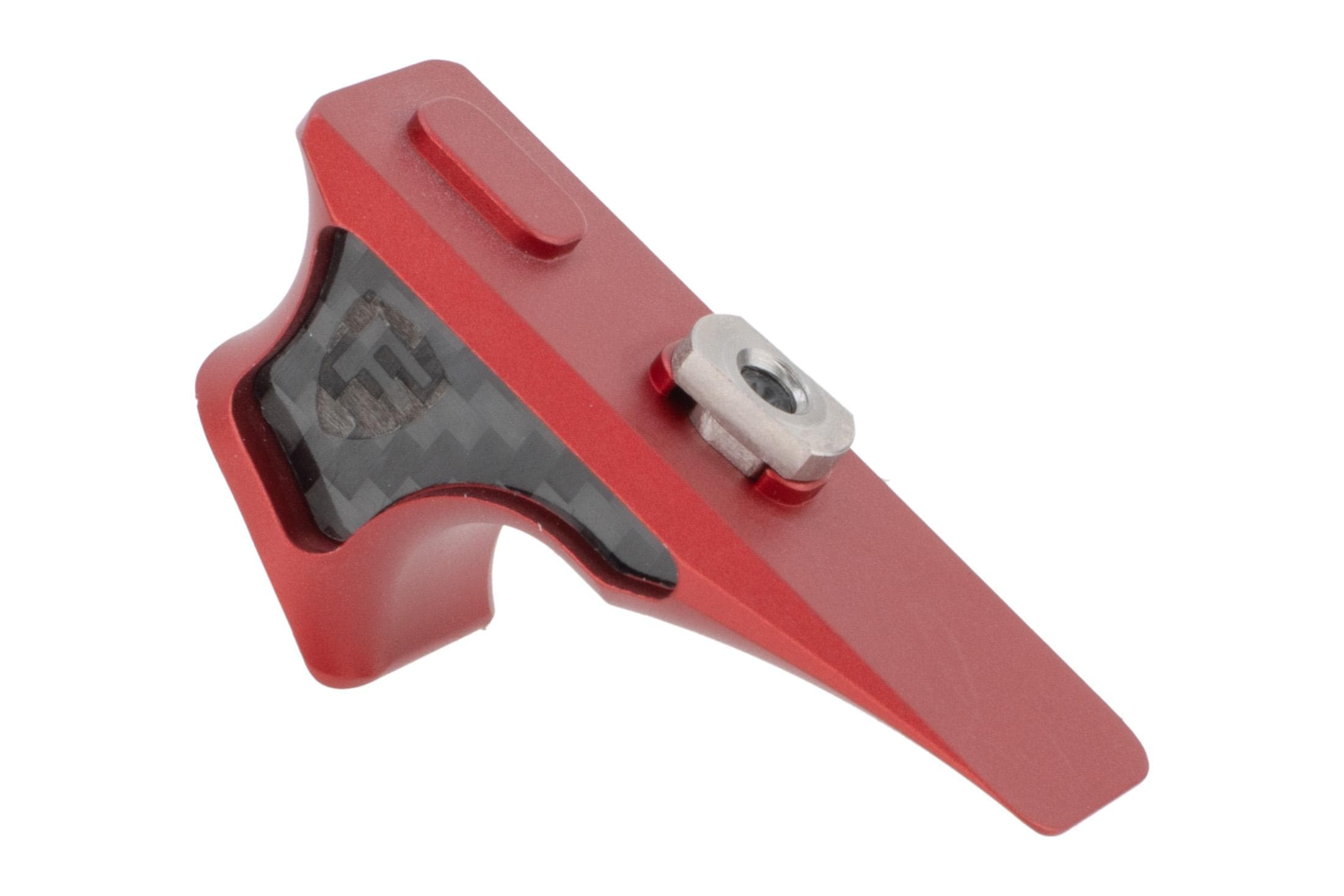 Fortis Manufacturing Fortis Manufacturing SHIFT Reversible Carbon Fiber Handstop - Red - M-LOK - view 2