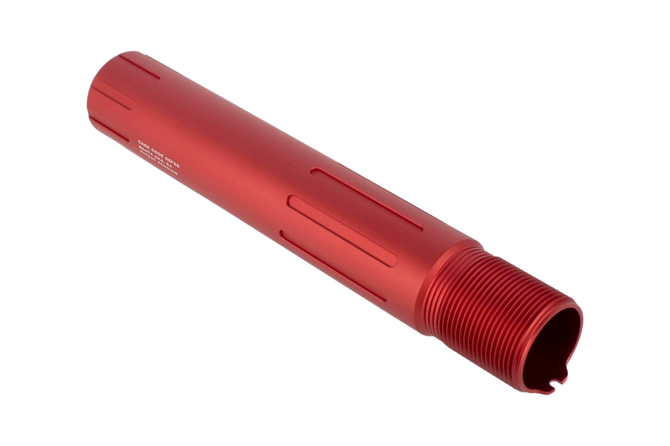 Strike Industries Strike Industries Carbine Length Pistol Buffer Tube - Red - view 1