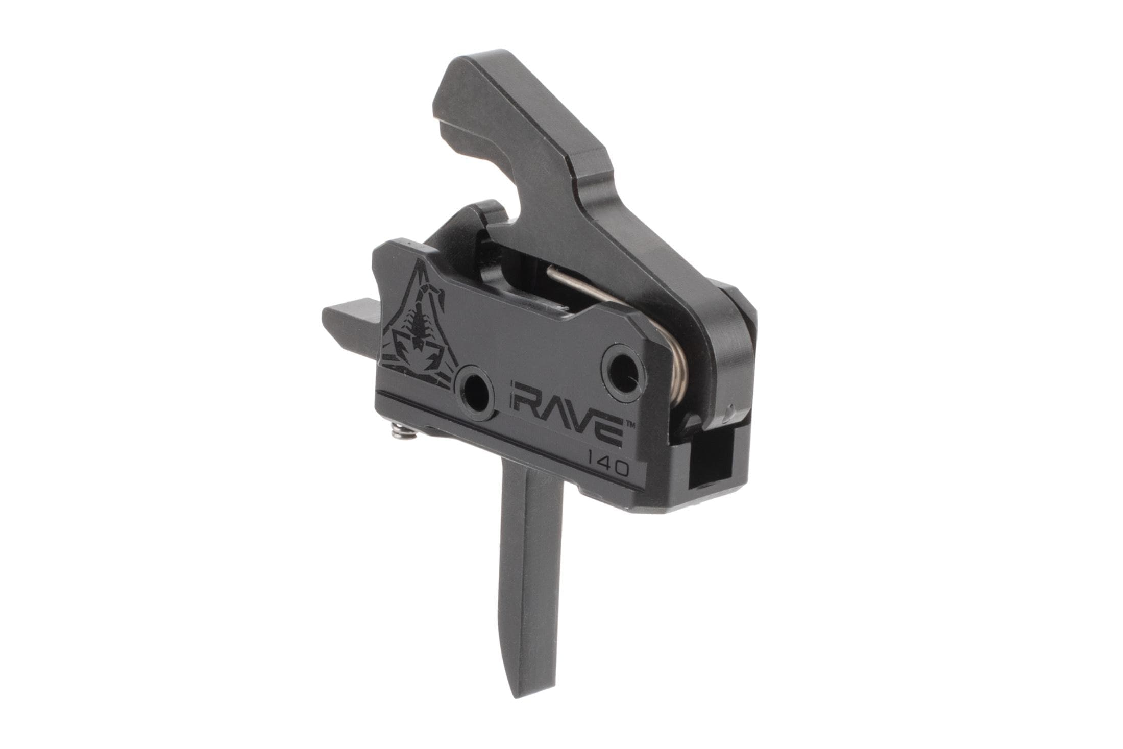 Rise Armament Rise Armament Rave 140 Ar-15 Trigger - Flat Bow - Anti-Walk Pins - view 1