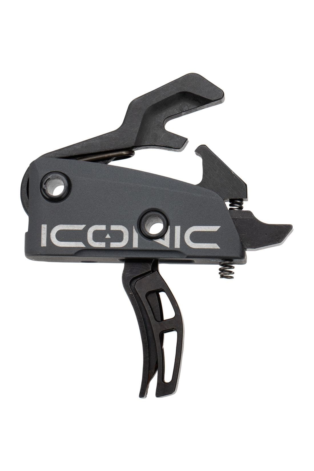 Rise Armament Rise Armament Iconic Dual-Blade Two Stage Trigger - Anti-Walk Pins - Gray - view 1