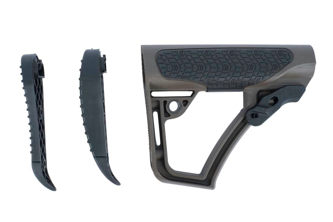 Daniel Defense Collapsible Mil-Spec Buttstock, Brown - 21-091-04179-011