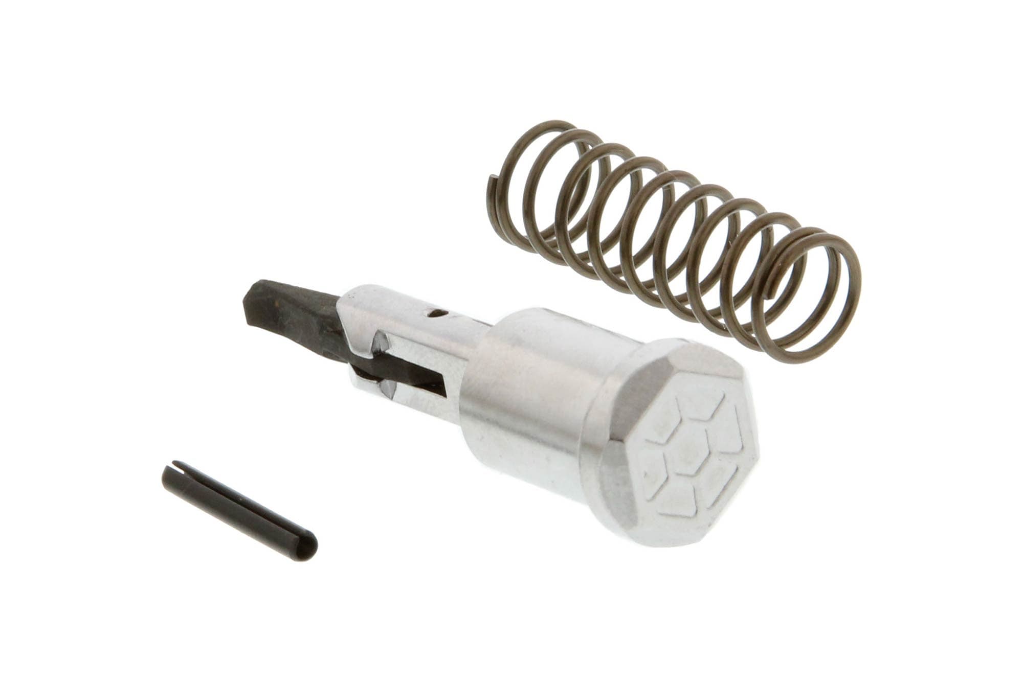 Strike Industries AR-15 Forward Assist Assembly W/ Hex Head Design, Chrome Coating - SI-AR-FA-CC