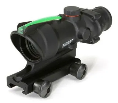 Trijicon ACOG 4x32mm Scope - Dual Illuminated Chevron - Green - Optic - view 1