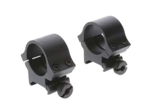 TruGlo 1" Scope Rings 4 Screws Per Ring Mid Height Weaver/Picatinny Rail mount - Black - TG8961B2 - Optic Mount - view 2