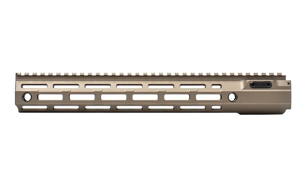 Aero Precision 13.5" MOD 4 M-LOK Handguard - Kodiak Brown Anodized - Handguard for AR-15, vista 2