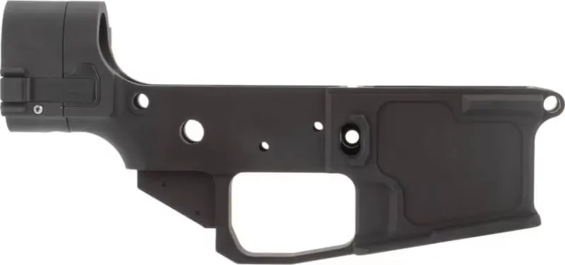 17 Design and Manufacturing 17 Design & Manufacturing AR-15 Stripped Billet Lower Receiver with Integrated Folding Mechanism - Multi Caliber - Anodized Finish - 17-17D-00-IFLRAR15-1 - Lower Receiver for AR-15 - view 2