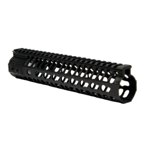 2A Armament 10" Keymod Gen 2 BL Rail w/Titanium Barrel Nut 2A-BLRKM-10G2 - Handguard for AR-15 - view 1