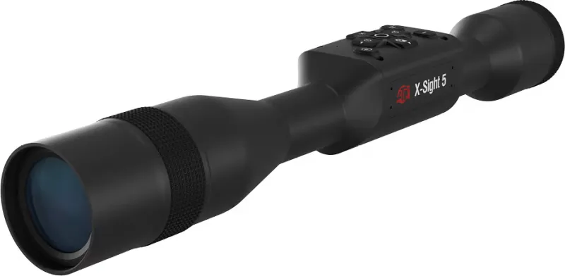 ATN 3-15x X-Sight 5 UHD Smart Day/Night Rifle Scope Black - Rifle Scope - view 1