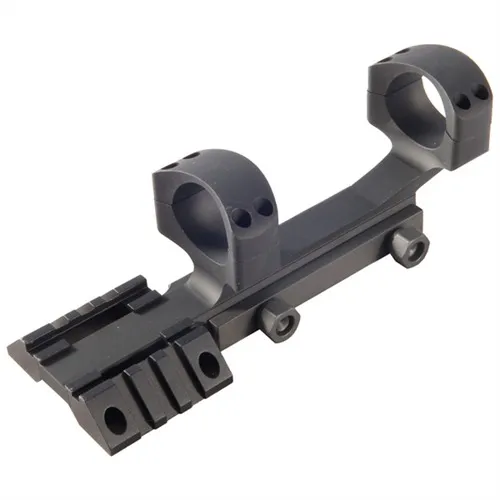 Warne 34mm Ultra High (1.435") 0 MOA Mount, Green - Optic Mount - view 1