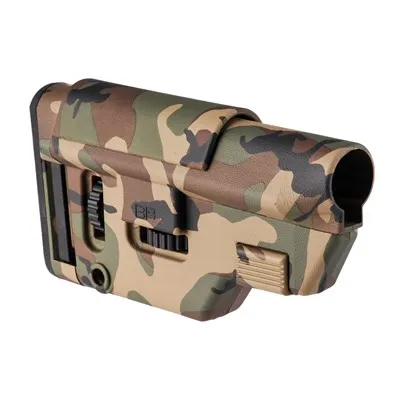 B5 Systems 556 Collapsible Precision Stocks - Collapsible Precision Stock 556 Woodland- Medium - Stock & Brace for AR-15 - view 1