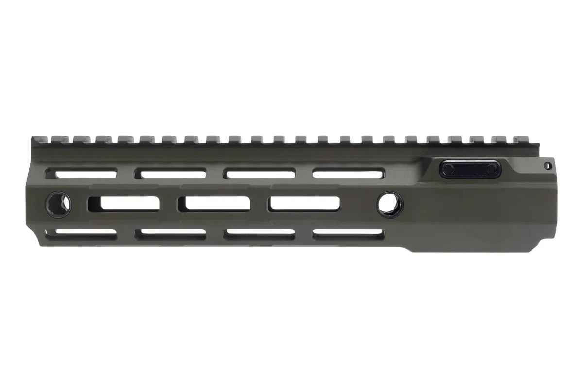 Aero Precision 9.1" MOD 4 M-LOK Handguard - OD Green Anodized - Handguard for AR-15, vista 2