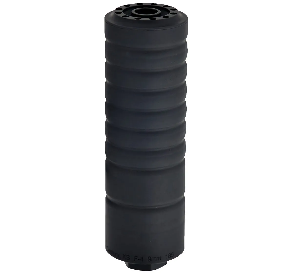 AB Suppressors PCC F-4 Black 9mm 1/2"x28 - Suppressor - view 1