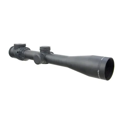 Trijicon Accupoint(TM) 2.5-12.5x42mm Sfp Illuminated Rifle Scope - 2.5-12.5x42mm Sfp Illum Amber Triangle Post Reticle Black - Rifle Scope - view 1