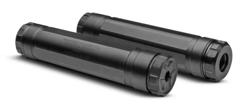 Advanced Armament Corporation Advanced Armament Element 3 .22 LR 1/2x28 Direct Thread Rimfire Suppressor - 65045 - Suppressor, vista 2