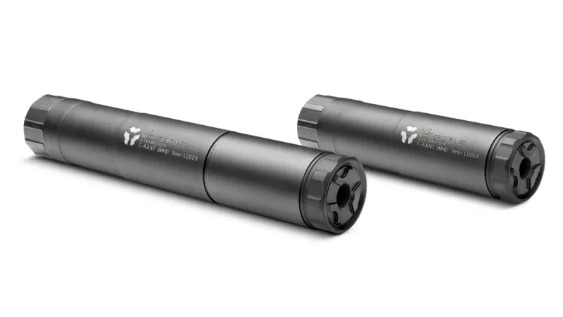 Advanced Armament Corporation Advanced Armament Ti-RANT 9M-HD 9mm Modular Pistol Suppressor, Black - 65000 - Suppressor, vista 1