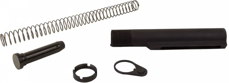 Advanced Technology A5101050 AR-15 Buffer Tube Assembly Commercial Aluminum Black Hardcoat Anodized - Buffer Tube Assembly for AR-15 - view 2