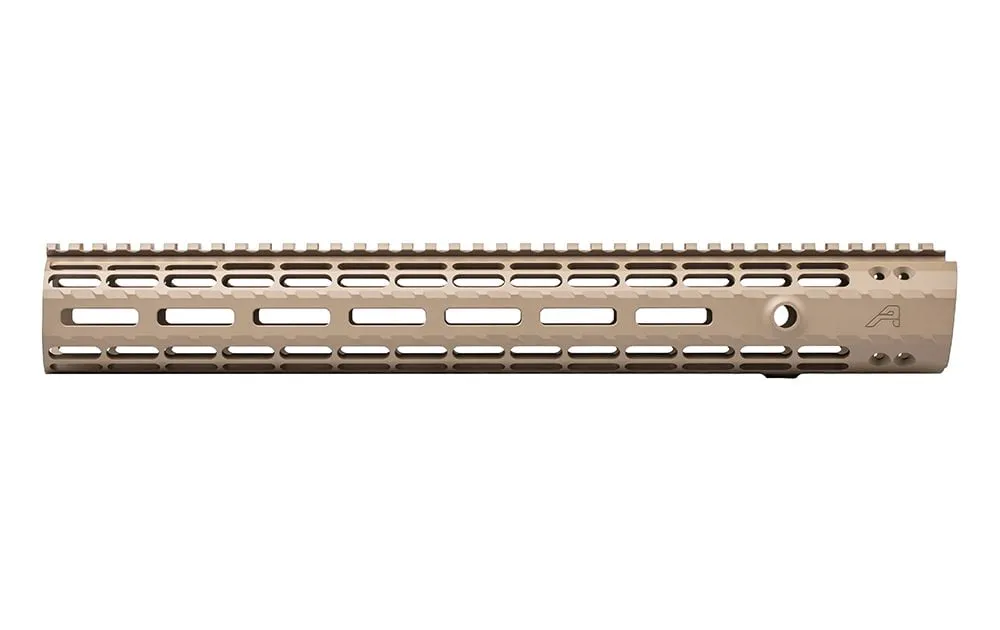 Aero Precision 15" AR-15 Enhanced M-LOK Handguard - Gen 2 - FDE Cerakote - Handguard for AR-15 - view 1