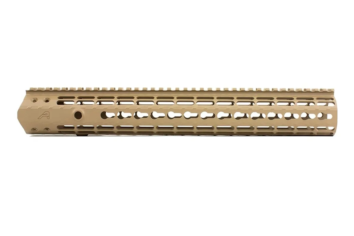 Aero Precision 15" M5 (.308) Enhanced M-LOK Handguard - FDE - Handguard for AR-15, vista 1