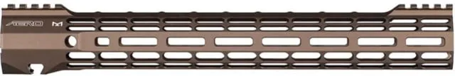Aero Precision 15" M5 ATLAS S-ONE M-LOK Handguard - Kodiak Brown Anodized - APRA538217A - Handguard for AR-15, vista 1