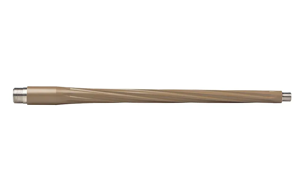 Aero Precision 18" .308 Winchester Sporter Fluted, Shouldered - FDE Cerakote - Barrel for AR-15, vista 1
