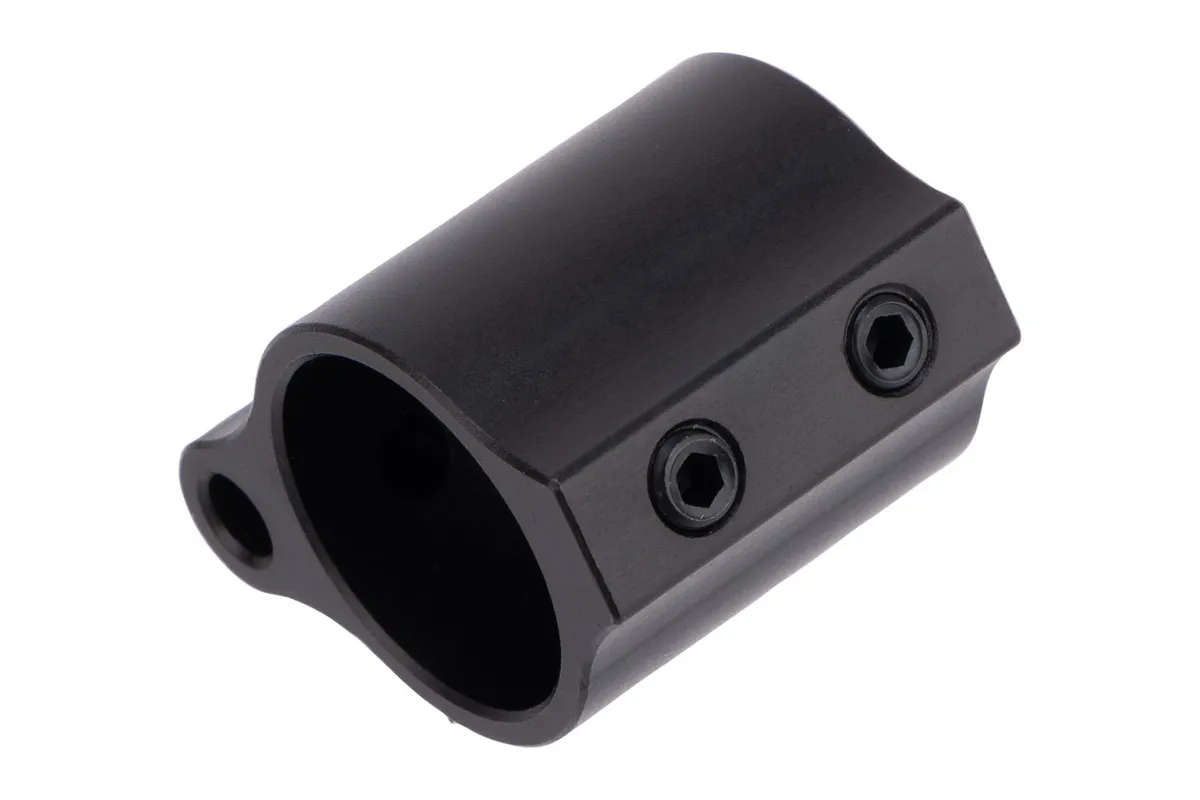 Aero Precision .750 Low Profile Gas Block, Aero Logo - Nitride - Gas Block for AR-15, vista 3