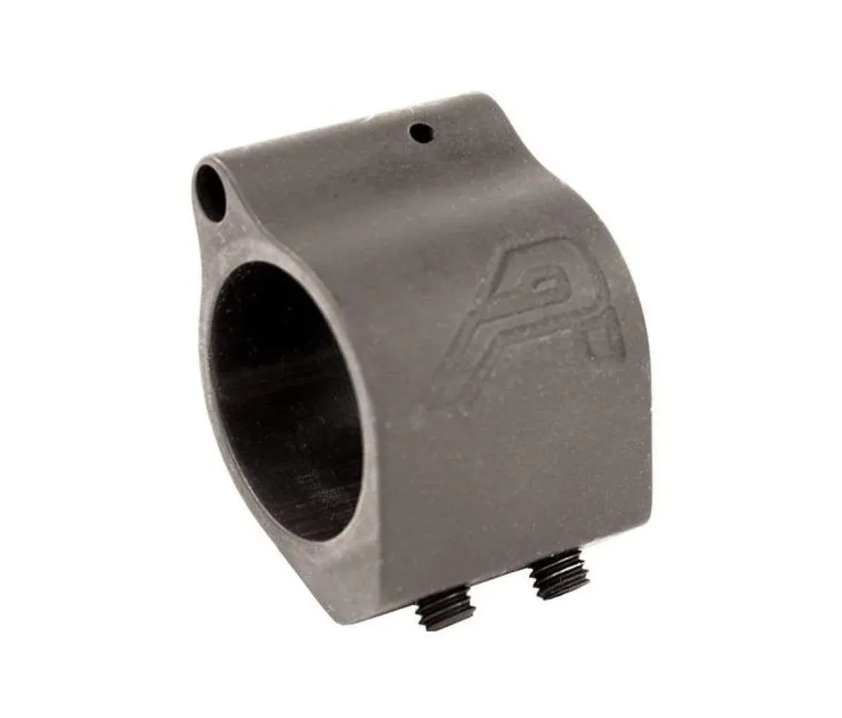 Aero Precision .875 Low Profile Gas Block, Aero Logo - Phosphate - Gas Block for AR-15, vista 2