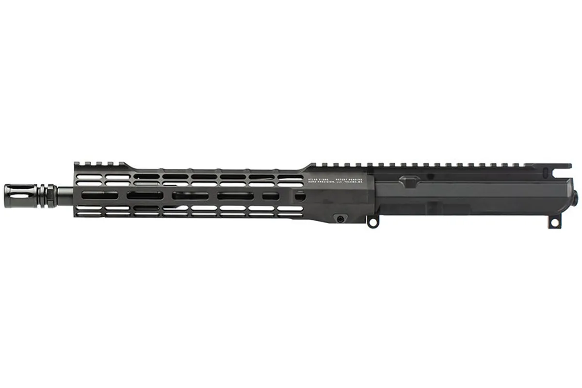 Aero Precision 11.5" 5.56 M4E1 Threaded M-LOK S-ONE Complete Upper - Black - Upper Receiver for AR-15, vista 2