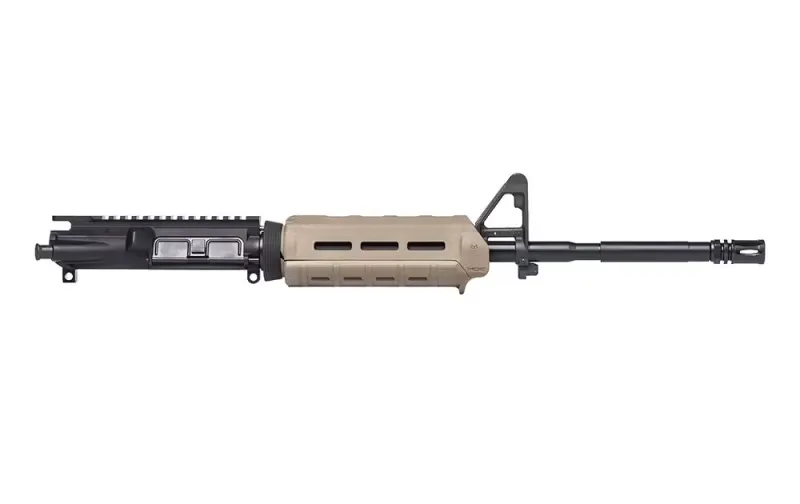 Aero Precision AR-15 16" 5.56 Complete Upper w/ Pinned FSB, MOE Carbine - FDE - Upper Receiver for AR-15, vista 2
