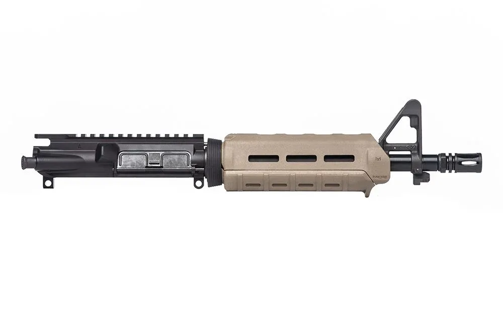 Aero Precision AR-15 Complete Upper, 10.5" 5.56 Carbine Barrel w/ Pinned FSB, MOE Carbine - FDE - Upper Receiver for AR-15, vista 2