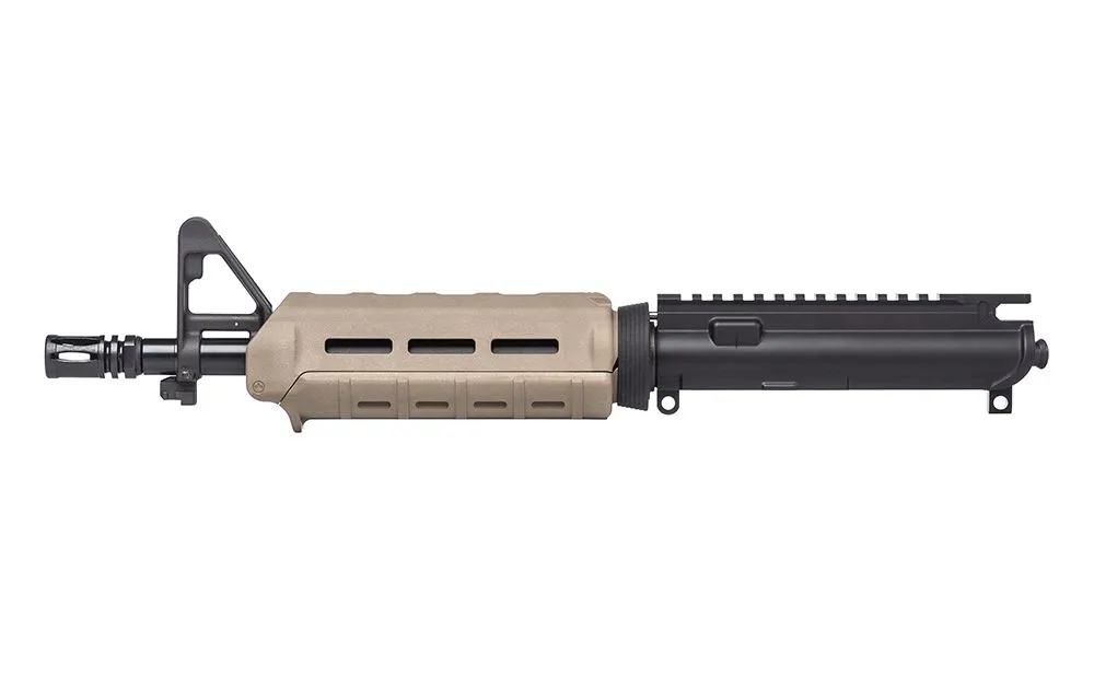 Aero Precision AR-15 Complete Upper, 10.5" 5.56 Carbine Barrel w/ Pinned FSB, MOE Carbine - FDE - Upper Receiver for AR-15, vista 3